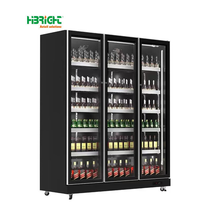 Enfriador de bebidas para tienda de comestibles