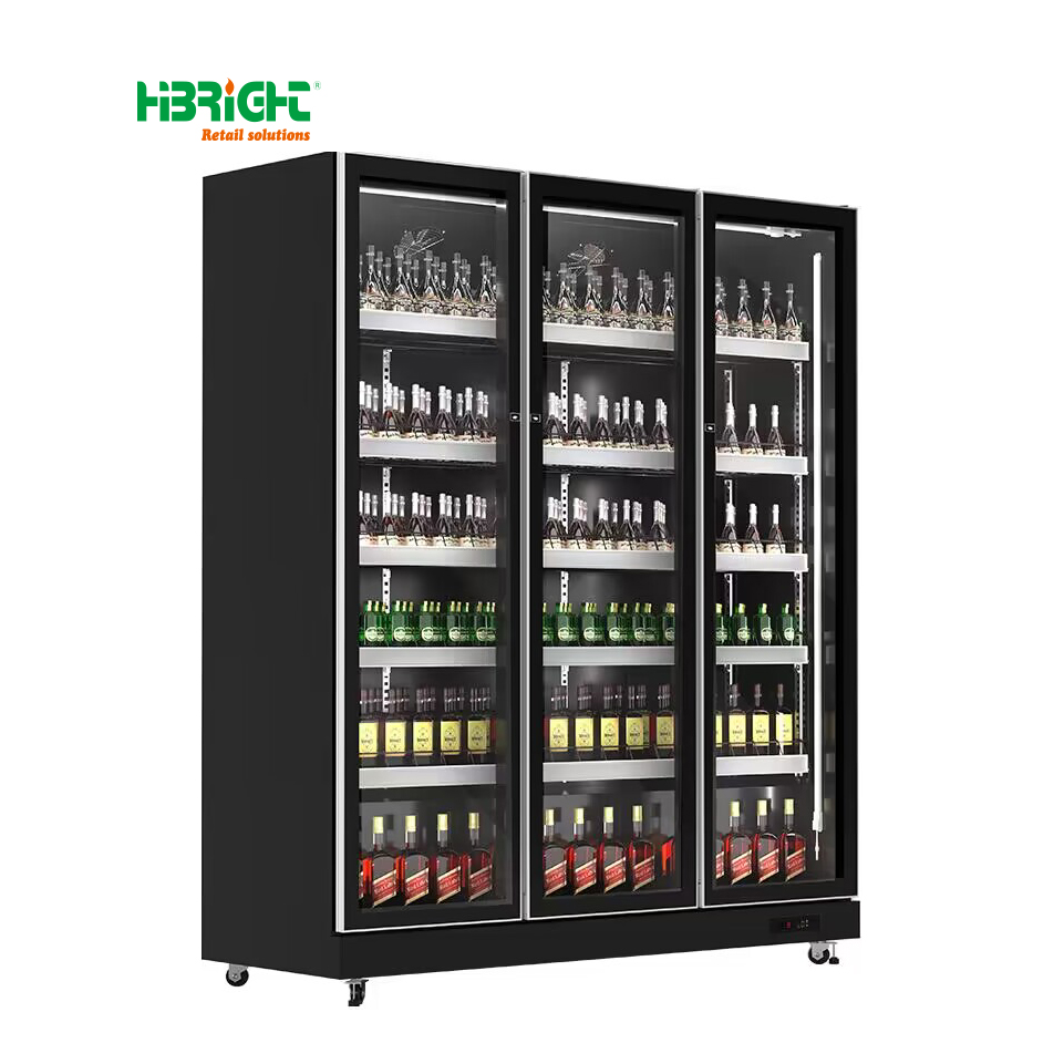 Enfriador de bebidas para tienda de comestibles