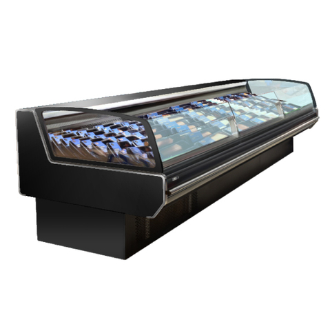 Supermercado -1~5℃ Enfriador de delicatessen para mostrador de servicio Exhibición de carne