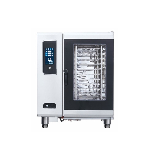 Horno combinado eléctrico comercial de 18,3 kW y 10 bandejas