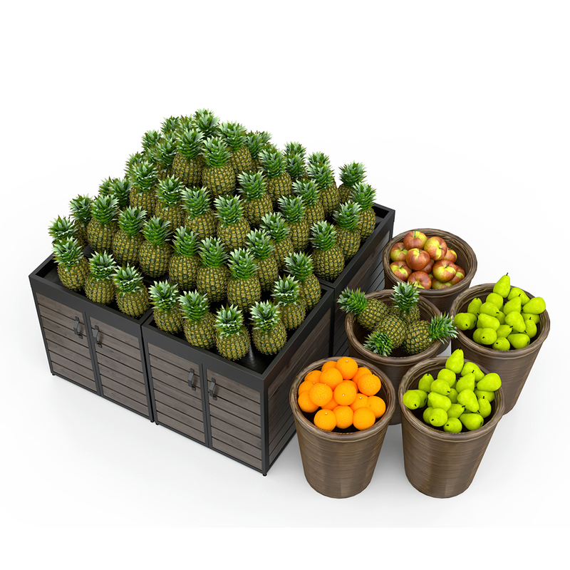 Contenedor de huerto de vegetales de múltiples capas