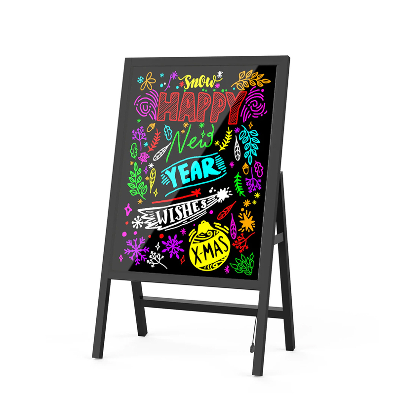 Tablero de escritura LED fluorescente