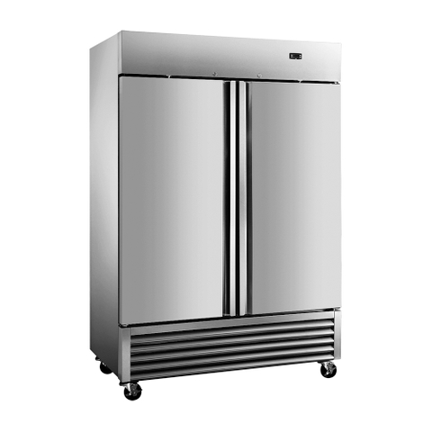 1310L/2 puertas/-22 ℃ a -18 ℃ Refrigeración comercial con congelador vertical