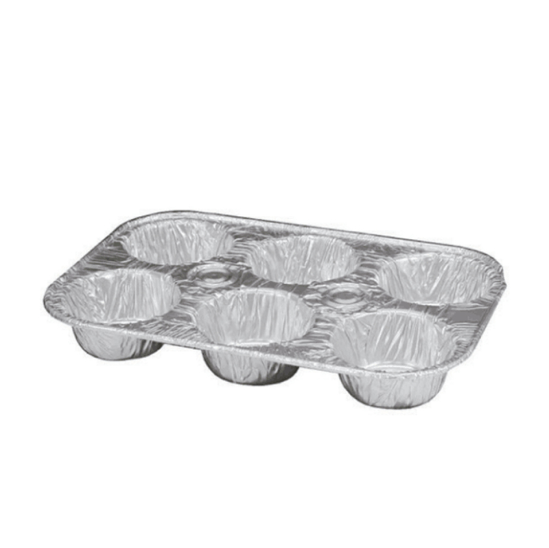 Caja de refrigerios de papel de aluminio