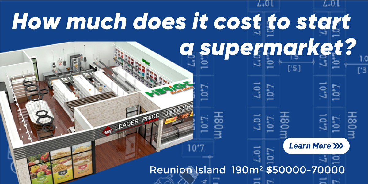 ¿Cuánto cuesta abrir un supermercado?