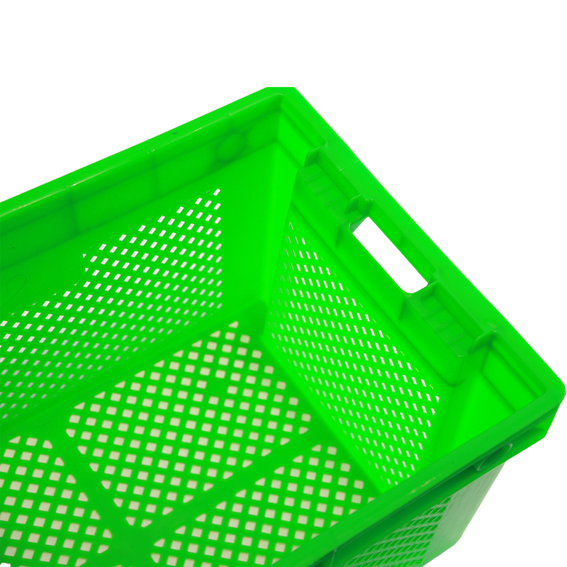 Caja de plástico apilable ampliamente utilizada