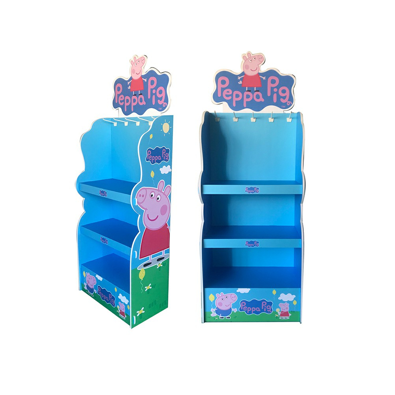 Soporte de exhibición de cartón para promoción