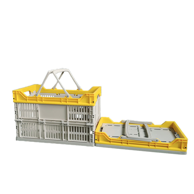 Cesta plástica plegable portátil plegable del nuevo diseño 2022