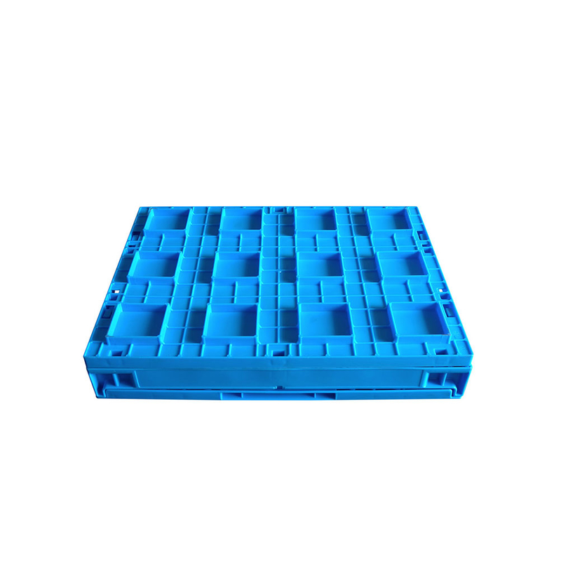 Caja de almacenamiento plegable grande de PP azul