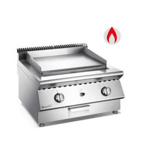 Plancha comercial para encimera de gas de acero inoxidable 304