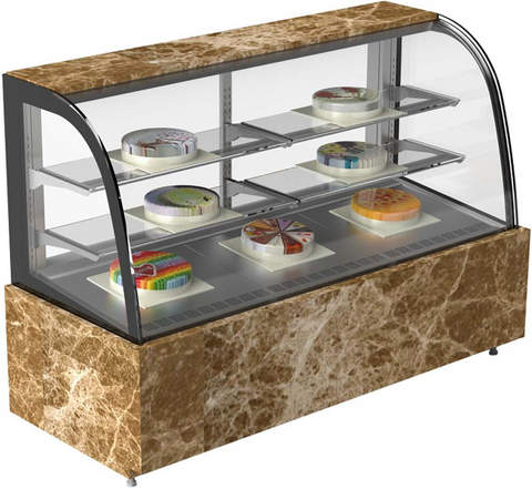Refrigerador de exhibición personalizado para gabinete de pasteles de 2 ~ 8 ℃ 