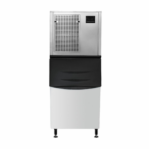 Máquina para hacer hielo comercial refrigerada por aire, tipo Modular, en escamas, 300-800 KG/24H, con depósito de almacenamiento