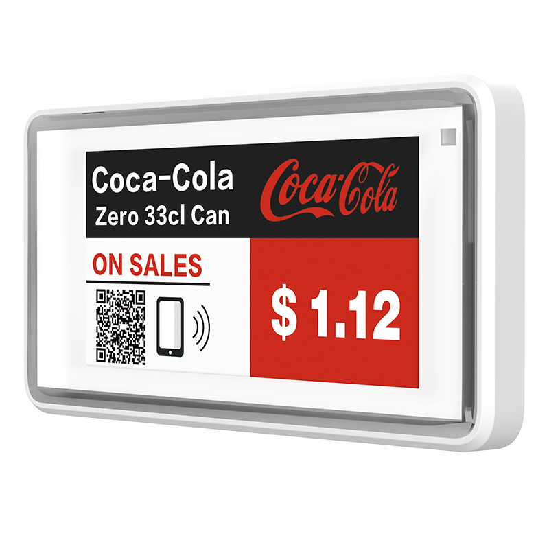 Etiqueta de precio digital de 2,13 pulgadas