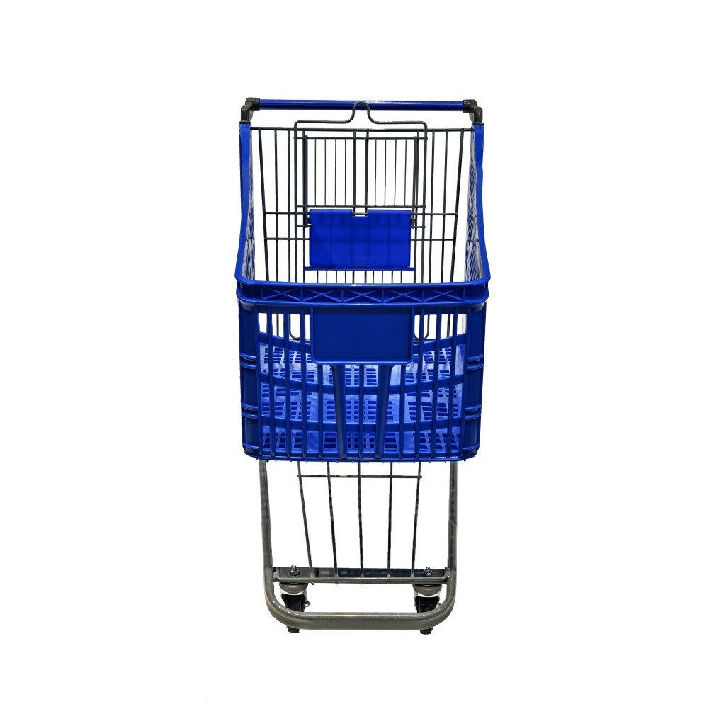 2026 Carro de compras de plástico de nuevo diseño