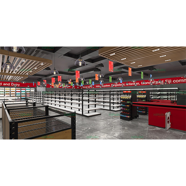 Diseño de supermercado 3D en Australia