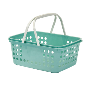 Cesta de compras de plástico de 10,5 l para boutique