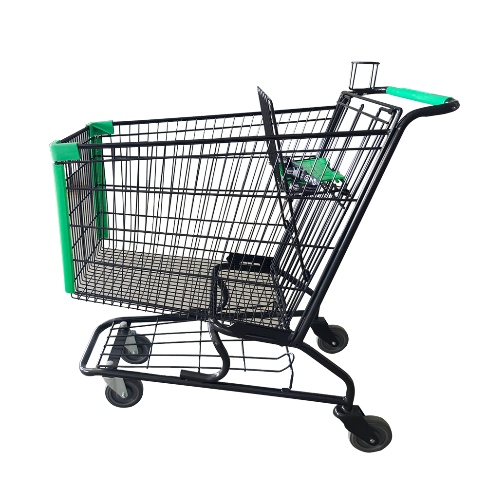 Carrito de compras estilo americano 180L