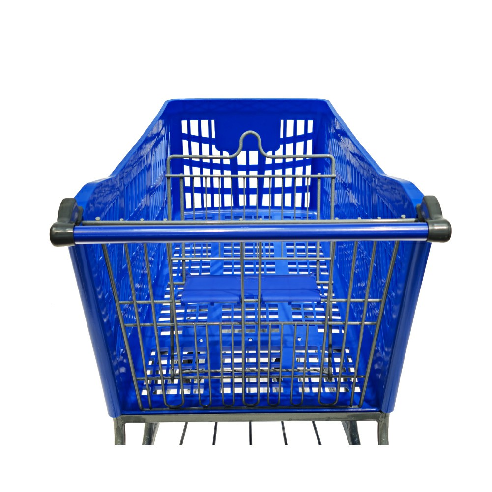 2026 Carro de compras de plástico de nuevo diseño