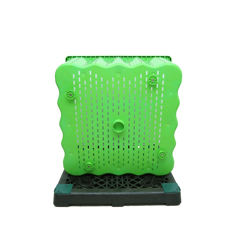 Caja de paletas de plástico apilable