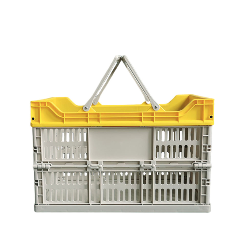 Cesta plástica plegable portátil plegable del nuevo diseño 2022