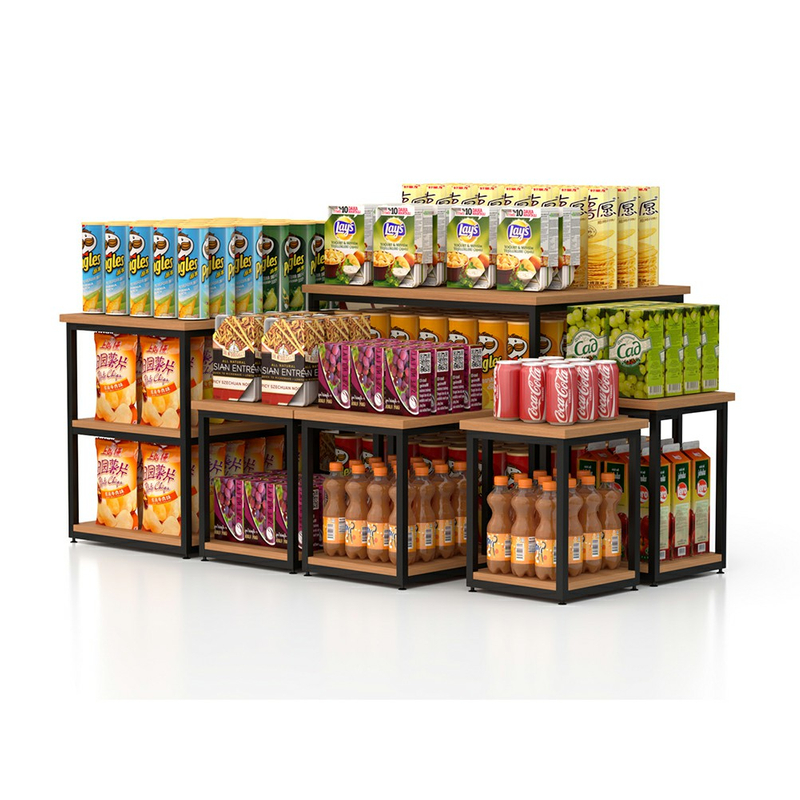 Mesa de exhibición para supermercado