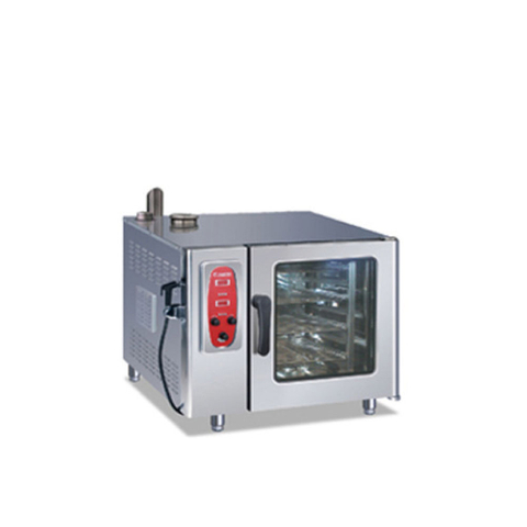 Horno combinado eléctrico comercial de 12 kW y 6 bandejas