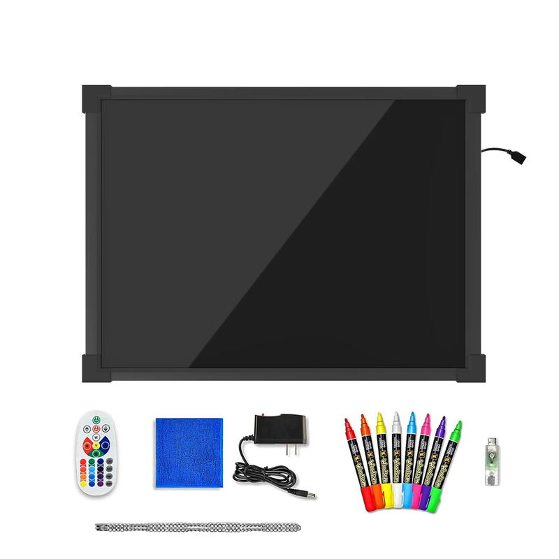 Tablero de escritura LED fluorescente