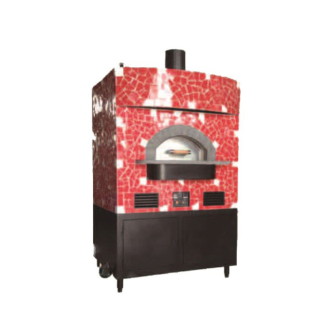 Horno de pizza de leña comercial