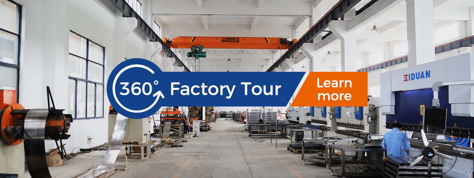 Visita a la fábrica en 360º