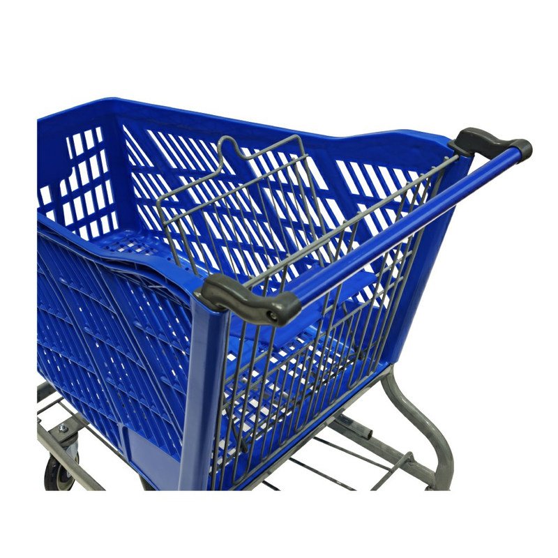 2026 Carro de compras de plástico de nuevo diseño