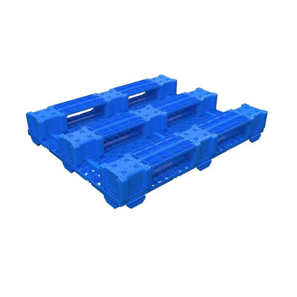 Palets de plástico moldeados por inserción con estructura de acero