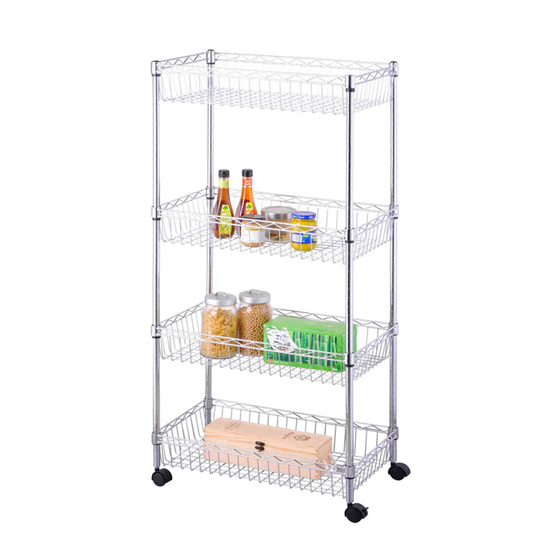 Estanterías de alambre para almacenamiento de utensilios de cocina