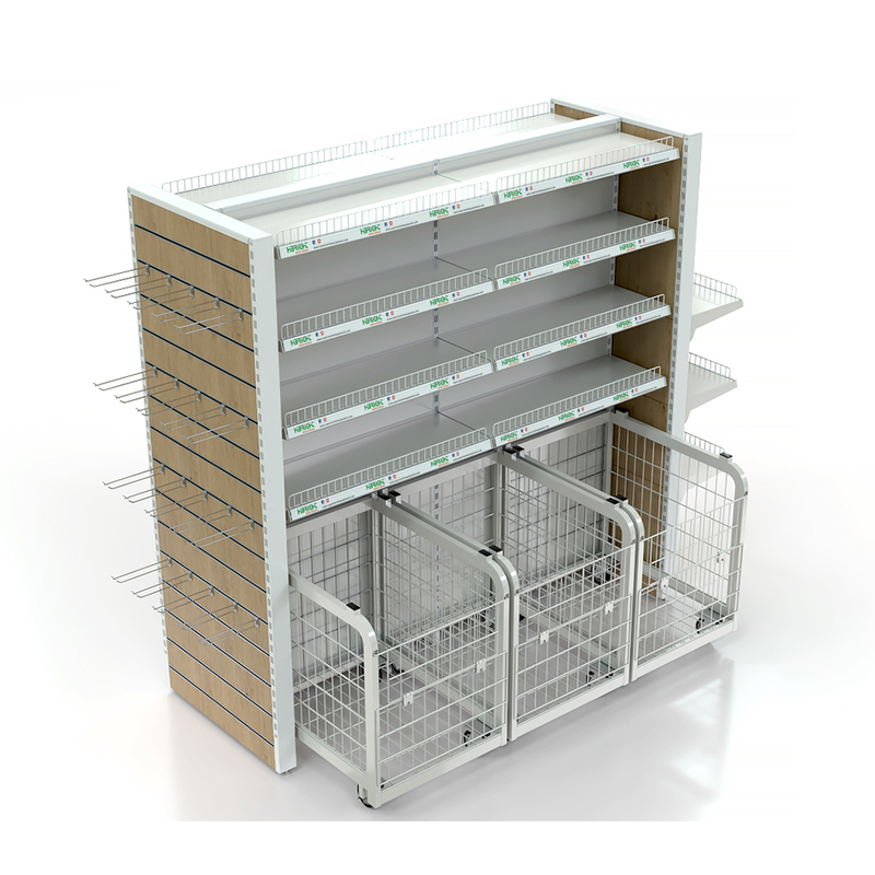 Contenedor rodante apilable