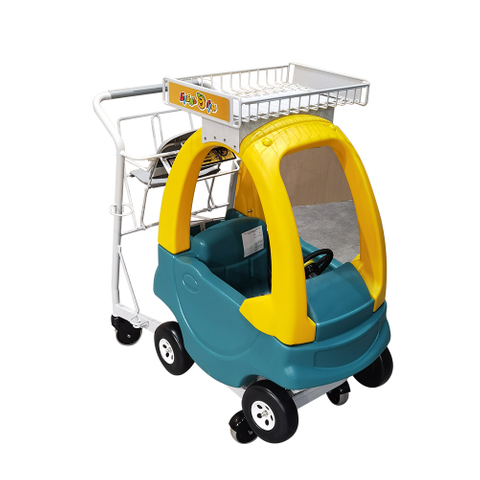Carrito de compras para niños de supermercado