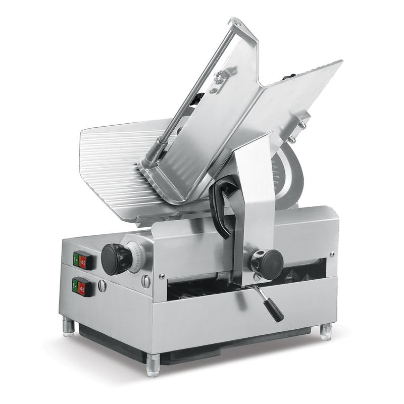 Cortadora de carne eléctrica automática de 250w de espesor ajustable eléctrica de acero inoxidable