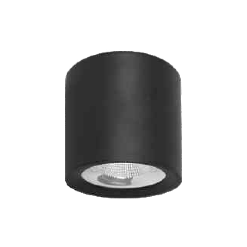 Luz de tubo COB montada en superficie circular Downlight