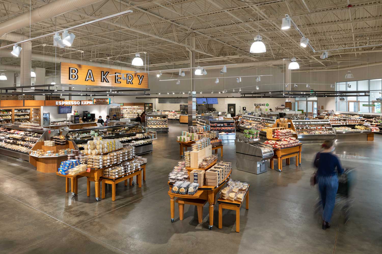 North America supermarket interior project